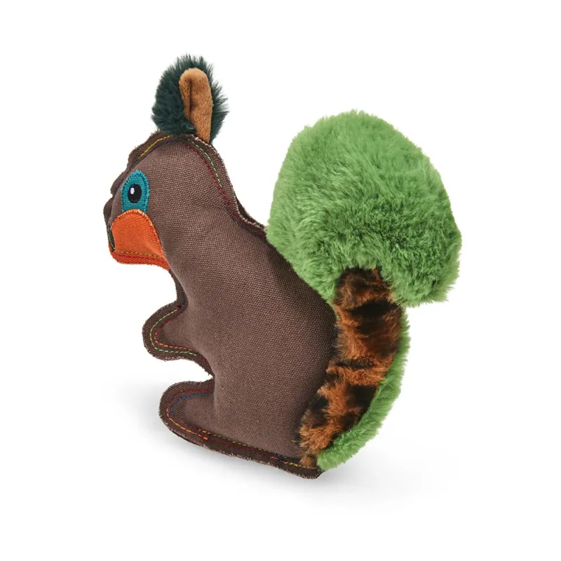 Petface Salina Squirrel Plush Dog Toy-1